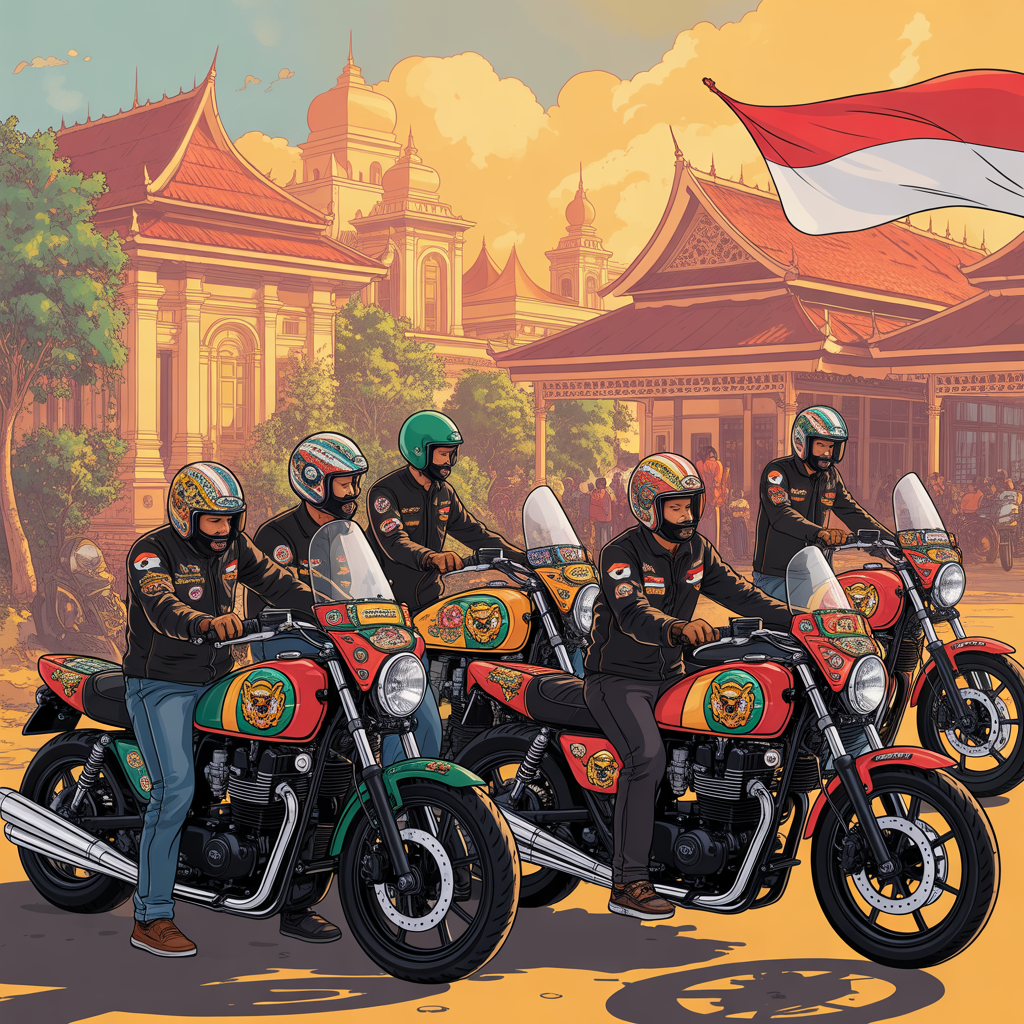 Solidnya Komunitas Motor Tiger di Indonesia