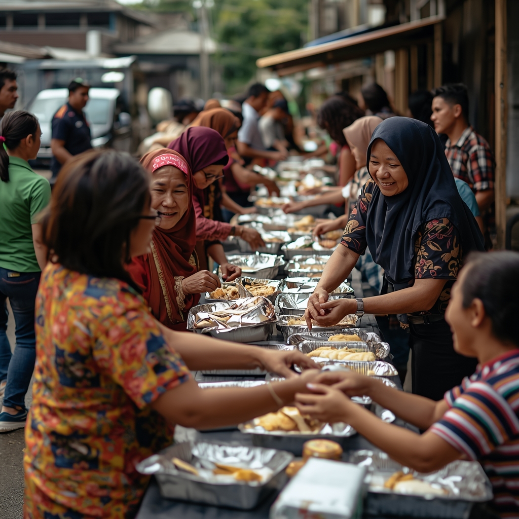 Event Komunitas Program Sosial Berbagi Makanan Gratis