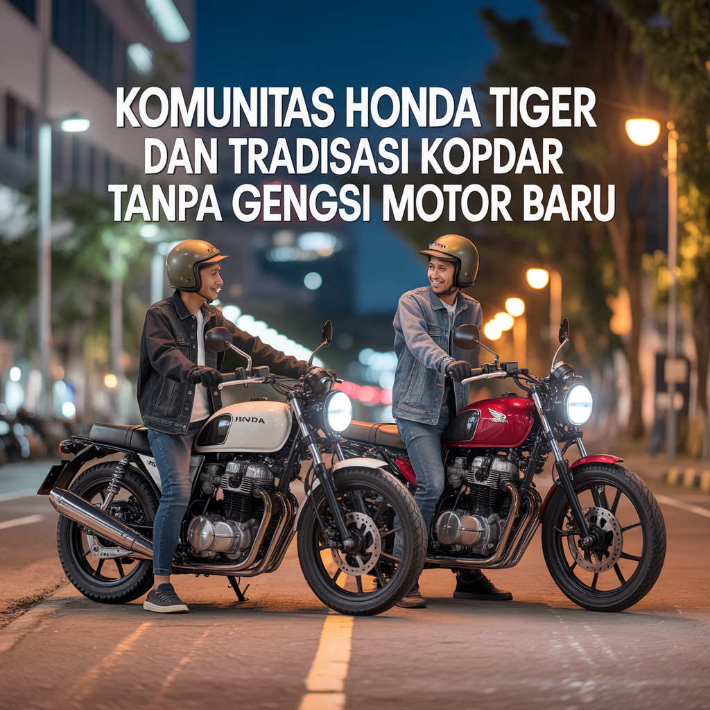 Komunitas Tiger dan Tradisi Kopdar Tanpa Gengsi Motor Baru