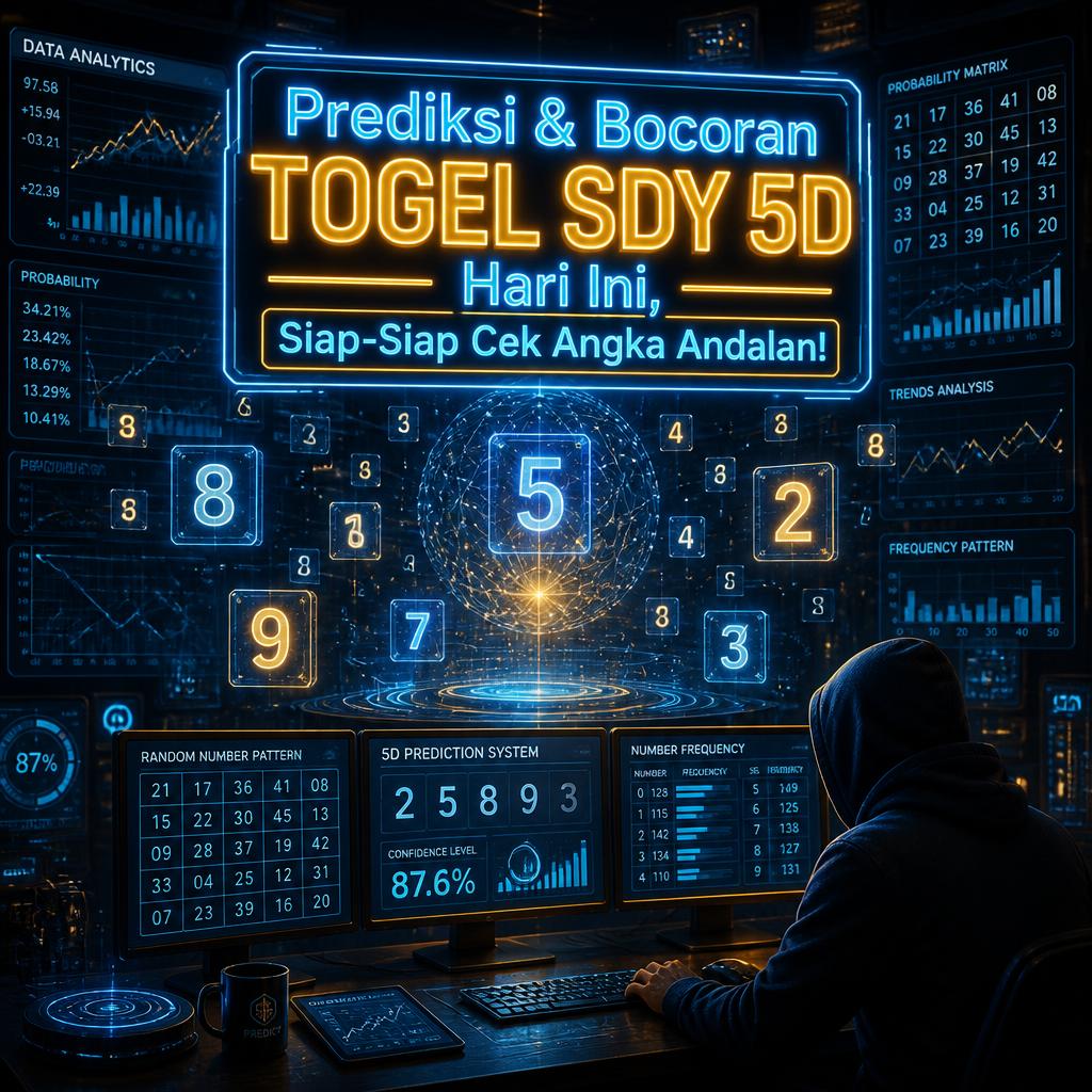 Prediksi & Bocoran Togel SDY 5D Hari Ini, Siap-Siap Cek Angka Andalan!