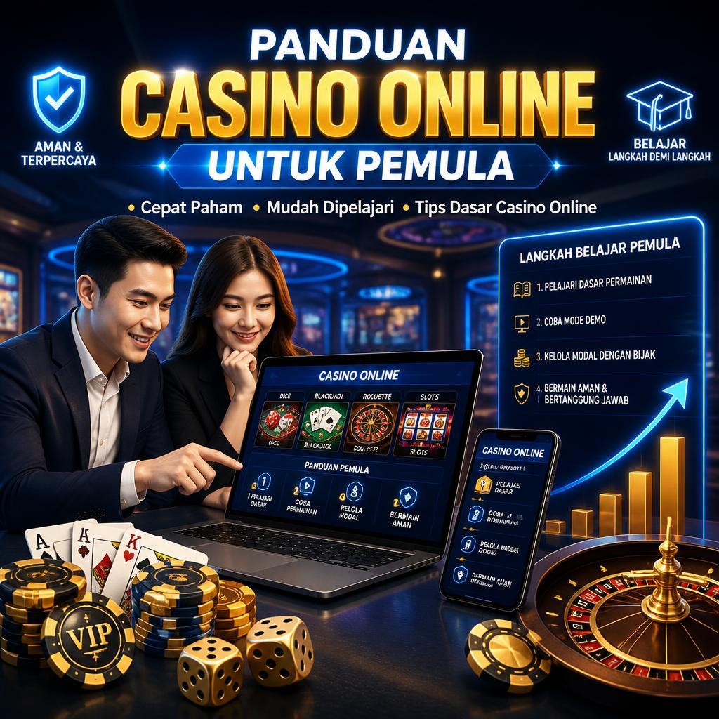 Panduan Casino Online untuk Pemula yang Ingin Cepat Paham