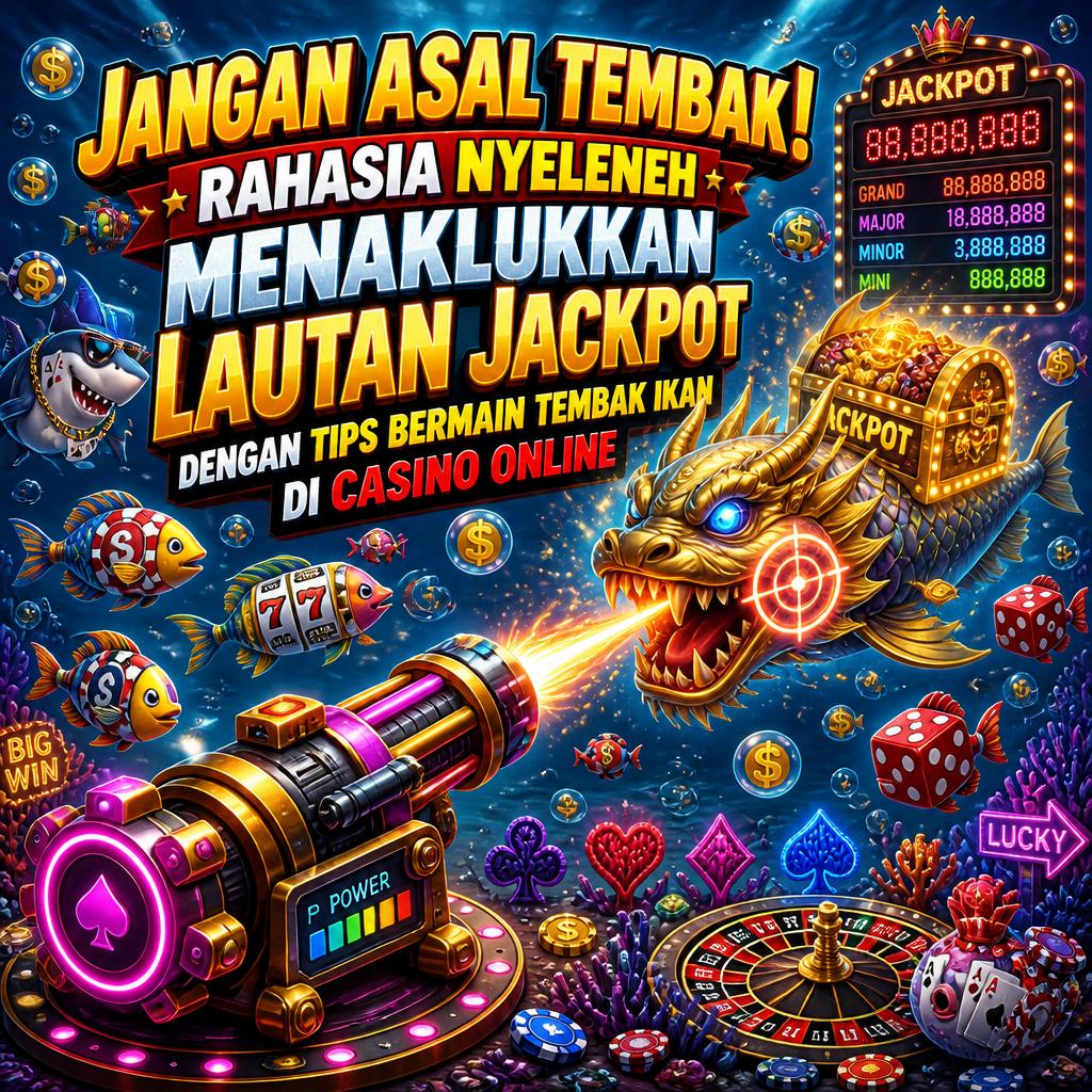 Jangan Asal Tembak! Rahasia Nyeleneh Menaklukkan Lautan Jackpot dengan Tips Bermain Tembak Ikan di Casino Online