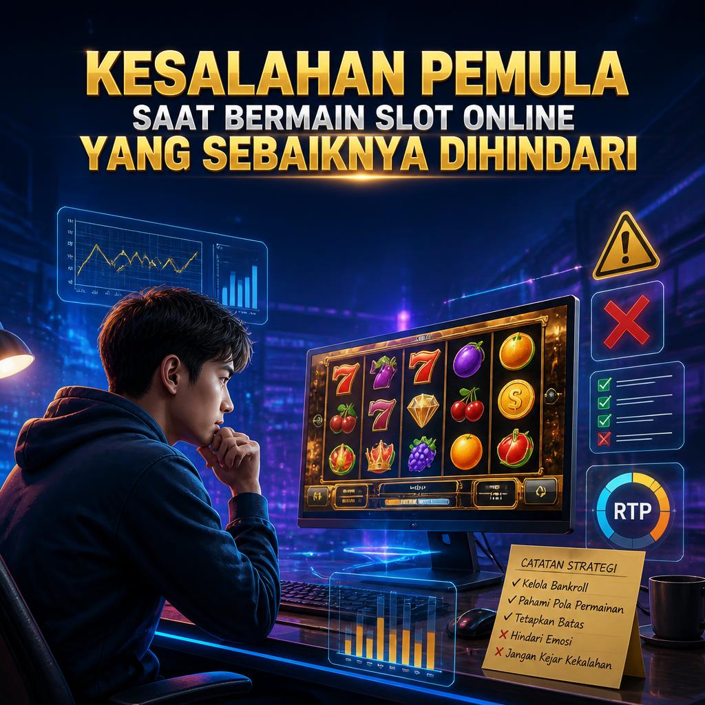 Kesalahan Pemula Saat Bermain Slot Online yang Sebaiknya Dihindari
